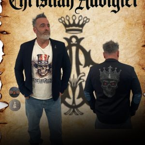 Blazer black King Christian Audigier